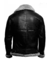 Men's Black RAF B3 Bomber Jacket Back