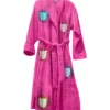 Mug Life Dark Pink Bathrobe