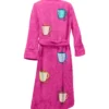 Mug Life Dark Pink Bathrobe Back