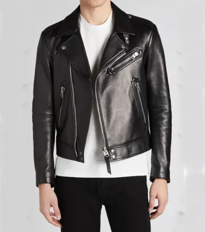 Premium Black Biker Jacket