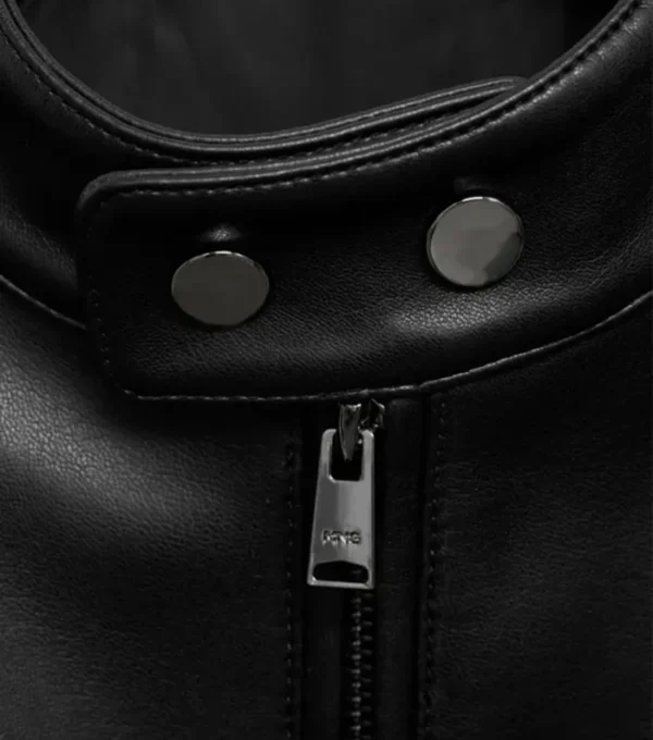 Stylish Black Zippered Leather Jackets
