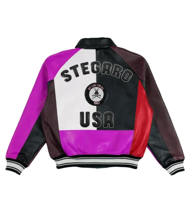 Buy Multicolor Varsity Leather Jackets