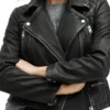 Buy Quilted Shoulder Biker Jacket for Women