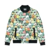 Cute Puppy Party Bomber Jacket
