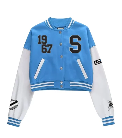 Love Me Hate Me Varsity Bloom Jacket