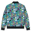 Screaming Faces Bomber Jacket Back