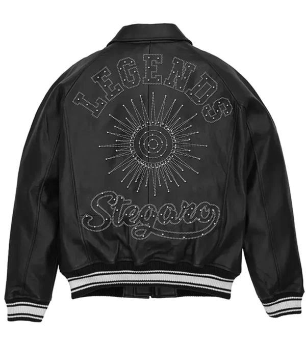 American Legend Light Rays Top-grain Leather Jacket Back Look