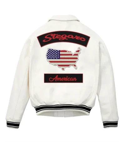 Buy United America Map Leather Jacket