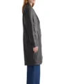 Long Black Leather Coat For Women Side Looks