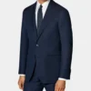 Rovellan Blue Two Piece Suit Jacket Front