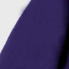 Royalin Purple Wool Bomber Jacket Closer
