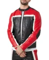 Stylish 1984 Cafe Racer Leather Jacket for Men