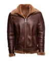 Vintage B3 Aviator Leather Jacket for Men
