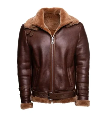 Vintage B3 Aviator Leather Jacket for Men