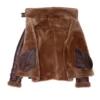 Vintage B3 Aviator Leather Jacket for Men Inner