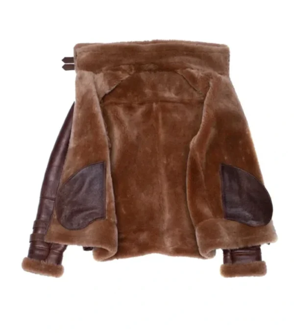 Vintage B3 Aviator Leather Jacket for Men Inner