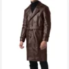 Vintage Style Brown Trench Coat on Sale