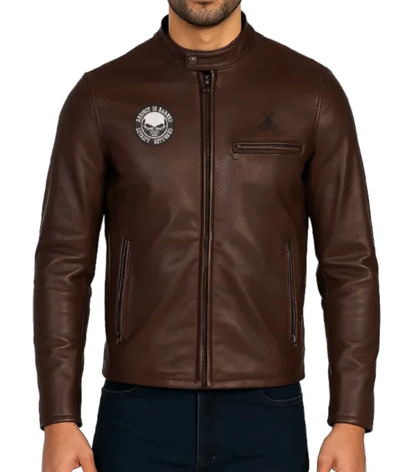 1967 Handcrafted Leather Motorcycle Jacket