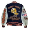 Axel Mighty Eagle Varsity Jacket Back