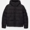Briggs Black Hooded Puffer Jacket