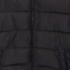 Briggs Black Hooded Puffer Jacket Closer
