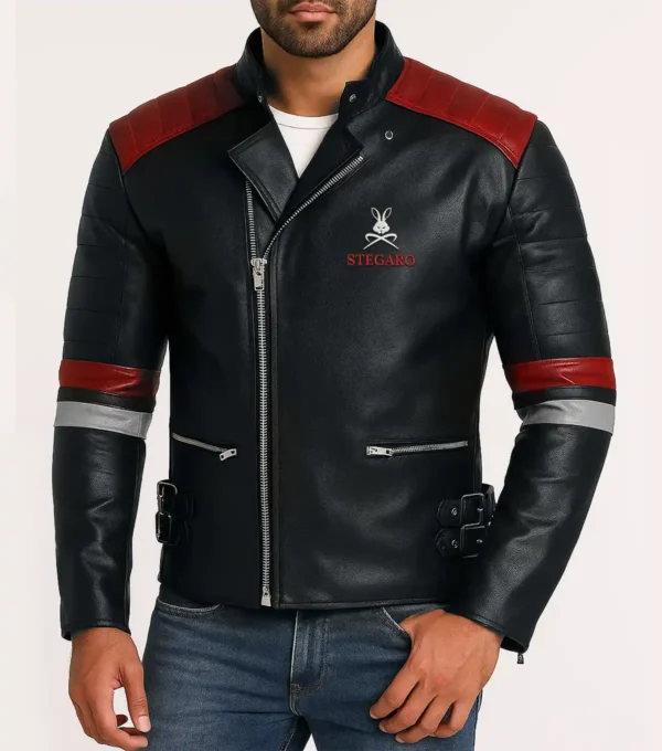 Brother Club of Bikers Leather Jacket Front