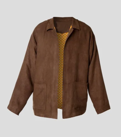 Declan Brown Suede Jacket
