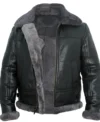 Drayven Fur Collar Aviator Jacket Front
