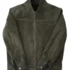 Elliot Green Suede Jacket