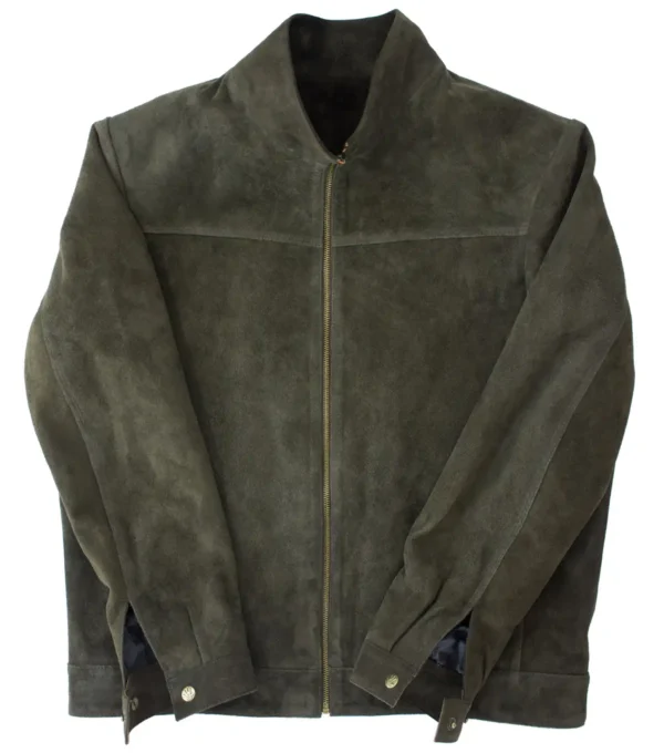 Elliot Green Suede Jacket