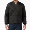 Griffin Quilted Black Puffer Jacket