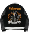 Halloween Mistress of Evil Varsity Jacket Back