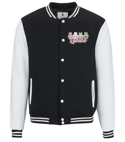 Labubu Cartoon Varsity Jacket
