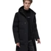 Luther Longline Quilted Puffer Jacket Front