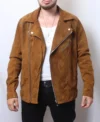 Luther Suede Biker Jacket