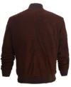 Marcus Suede Bomber Jacket Back