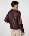 Orrick Bomber Style Aviator Jacket Back