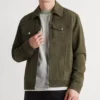 Ryker Vintage Leather Trucker Jacket