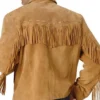 Silas Western Suede Jacket Back