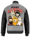 The Spooky Labubu Varsity jacket Back