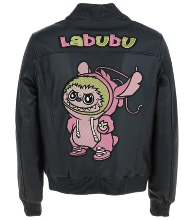 Zayden Labubu Bomber Jacket Back