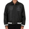 American Legend Light Rays Top-grain Leather Jacket Front