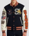 Axel Mighty Eagle Varsity Jacket Sale
