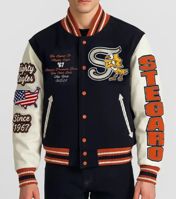 Axel Mighty Eagle Varsity Jacket Sale