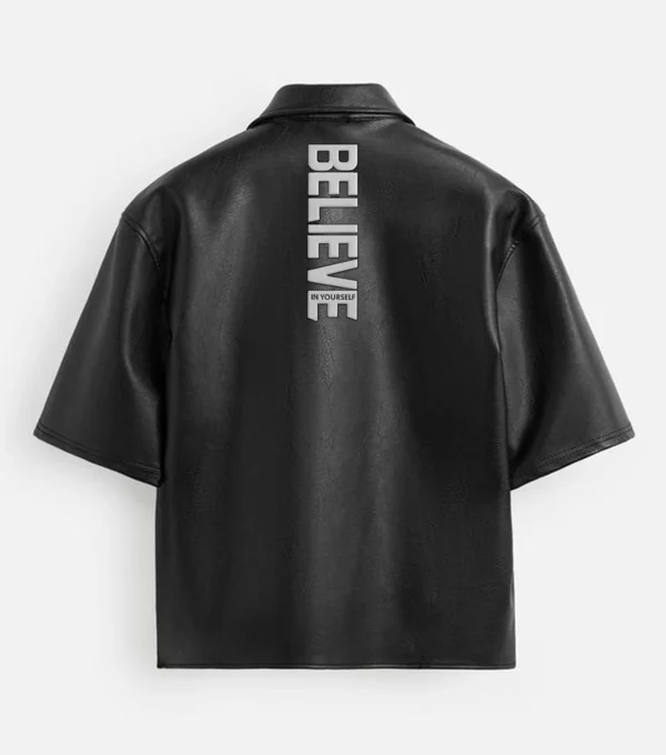 BELIEVER Snap Shirt Back