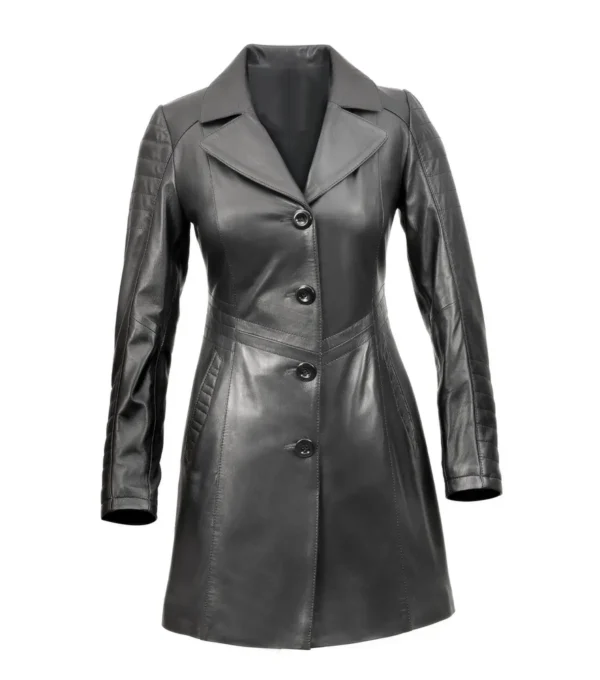 Elena Leather Coats for Women