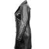 Elena Leather Coats for Women Side Look
