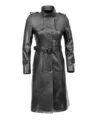 Emily Leather Coat for Women