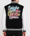 Labubu Cartoon Varsity Jacket Back Look