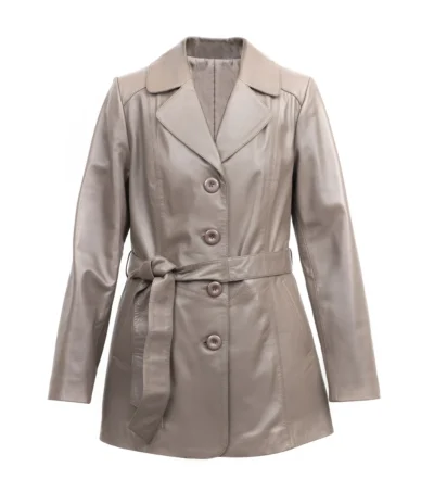 Marissa Leather Coat Women